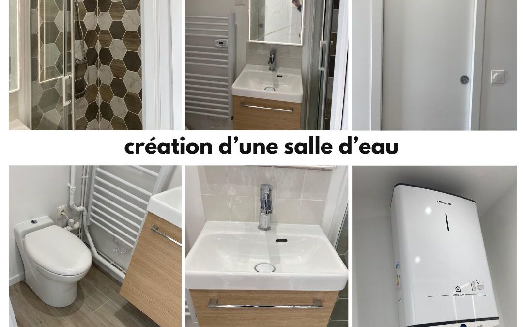 Création d’une salle d’eau